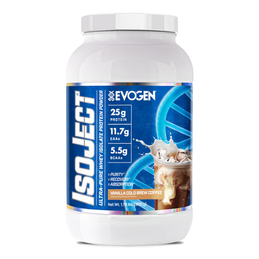 EVOGEN | Isoject 25 Serv - Vainilla Cold Brew Coffee