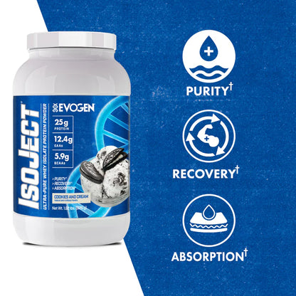 EVOGEN | Isoject 25 Serv - Cookies and Cream