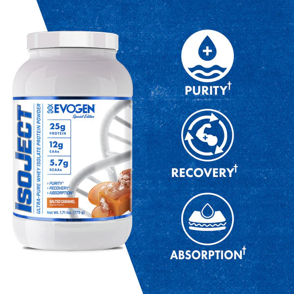 EVOGEN | Isoject 25 Serv - Salted Caramel