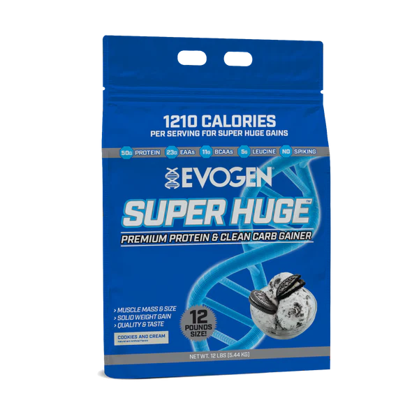 EVOGEN | Super Huge Gainer 12 lbs - Cookies and Cream