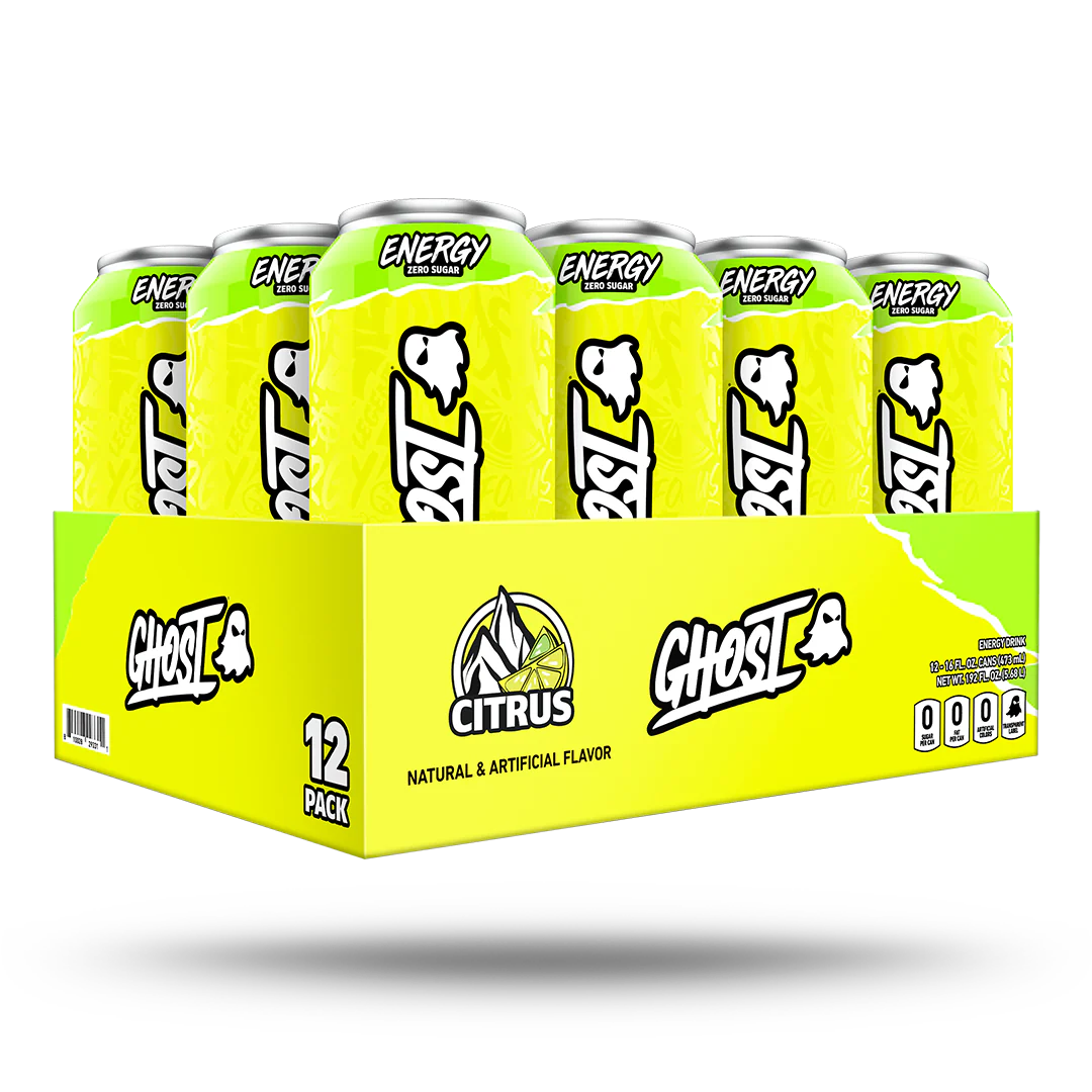 GHOST | Energy Drink 12 pza - Citrus