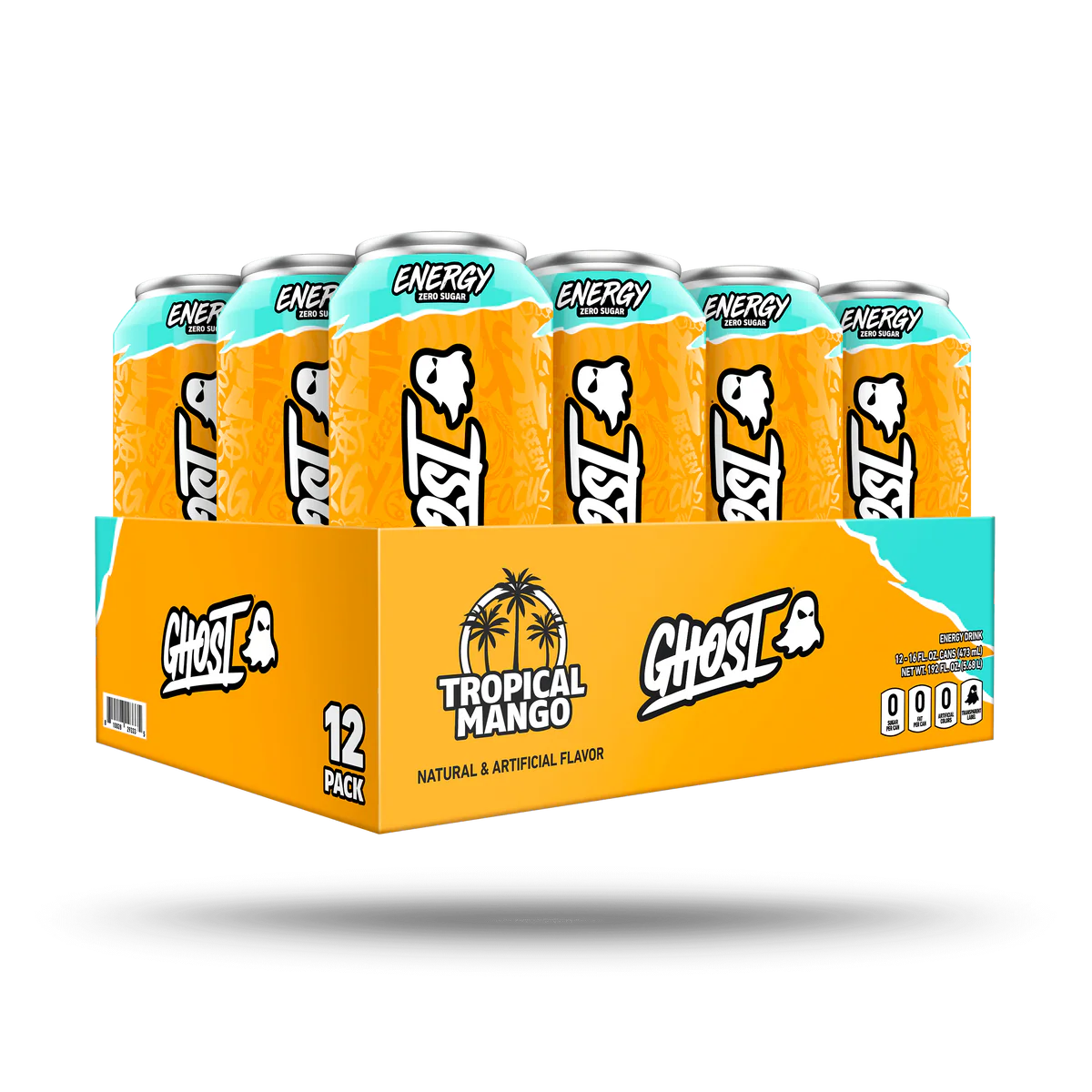 GHOST | Energy Drink 12 pza - Tropical Mango