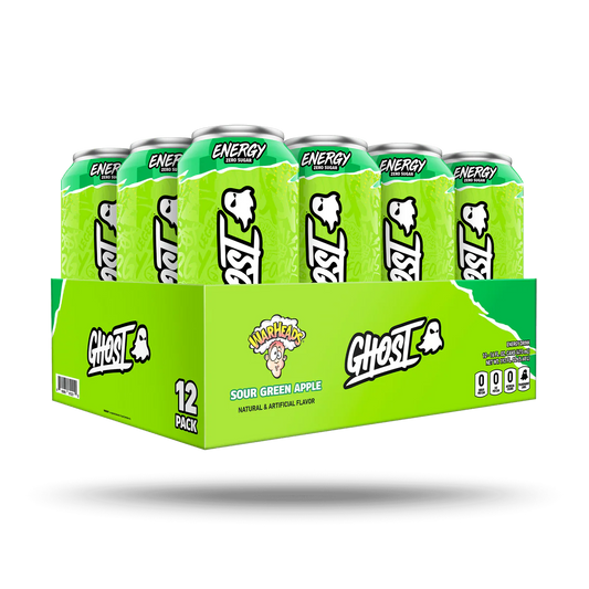 GHOST | Energy Drink 12 pza - Warheads Sour Green Apple