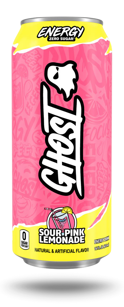 GHOST | Energy Drink 12 pza - Sour Pink Lemonade
