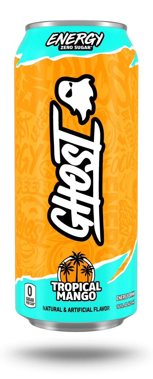 GHOST | Energy Drink 12 pza - Tropical Mango