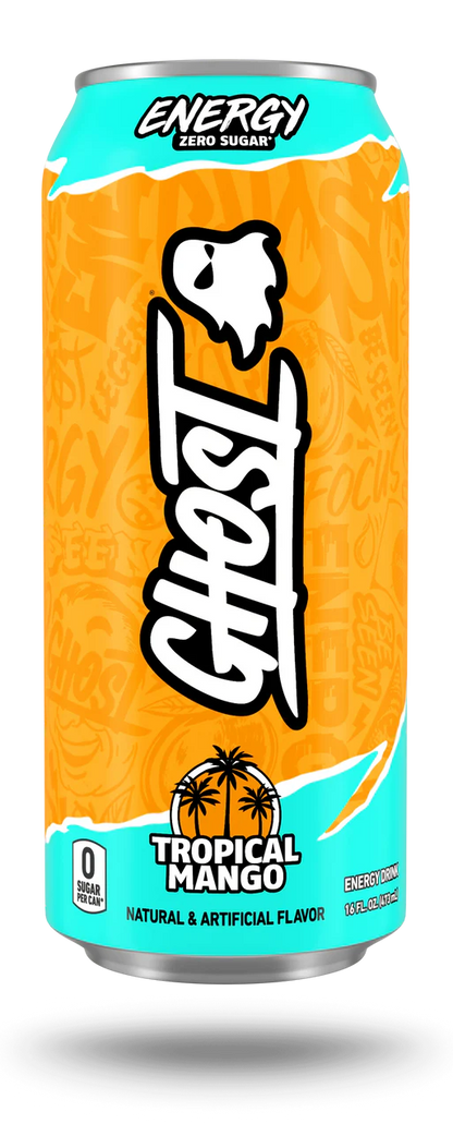 GHOST | Energy Drink 12 pza - Tropical Mango