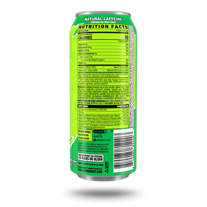 GHOST | Energy Drink 12 pza - Warheads Sour Green Apple