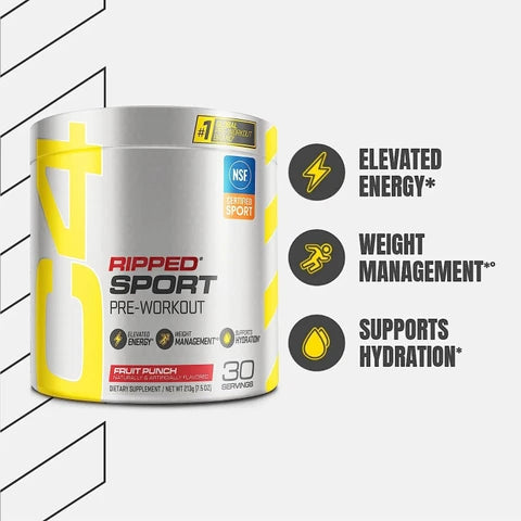 C4 | Ripped Sport Pre-workout - Fruit Punch