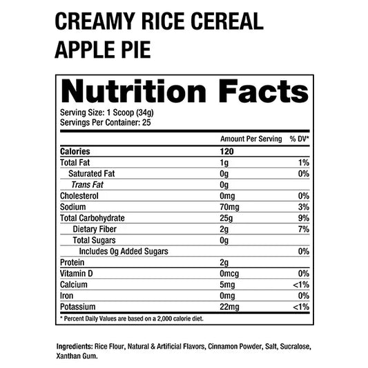 DRAGON PHARMA | Creamy Rice Cereal - Apple Pie