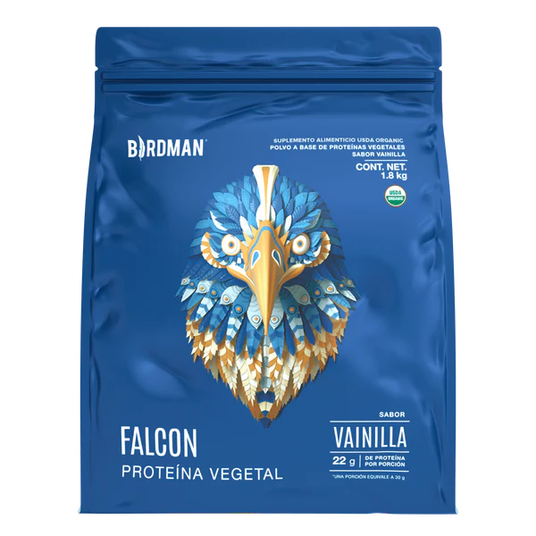 BIRDMAN | Falcon Proteína Vegetal 1.8 kg - Vainilla