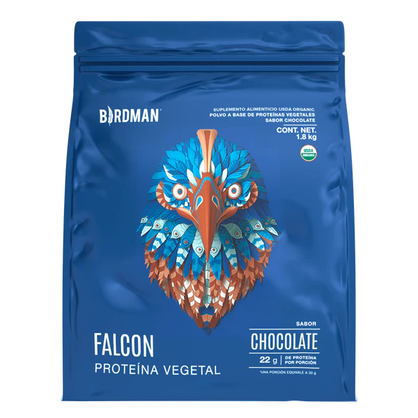 BIRDMAN | Falcon Proteína Vegetal 1.8 kg - Chocolate