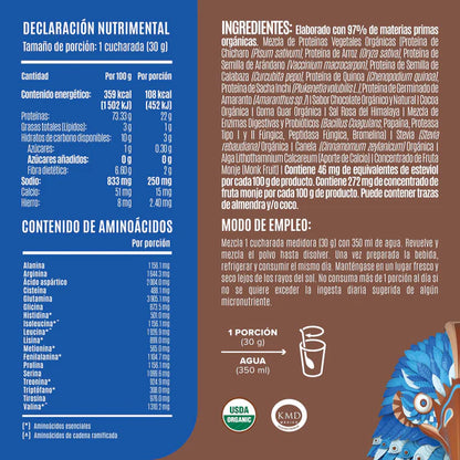 BIRDMAN | Falcon Proteína Vegetal 1.8 kg - Chocolate