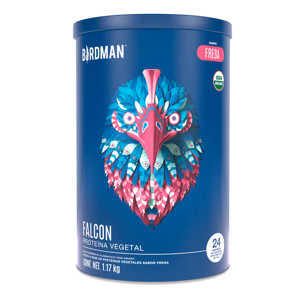 BIRDMAN | Falcon Proteína Vegetal 1.17 kg - Fresa