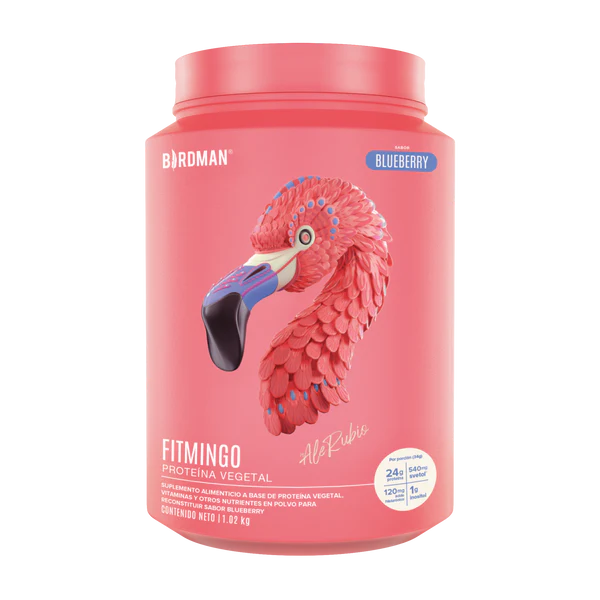 BIRDMAN | Fitmingo Proteína Vegetal 1.02 kg - Blueberry