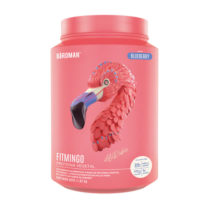 BIRDMAN | Fitmingo Proteína Vegetal 1.02 kg - Blueberry