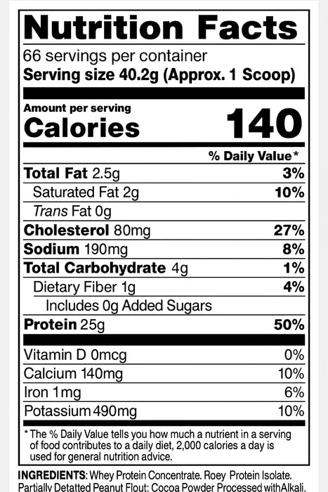 C4 | Whey Protein 5 lbs - Double Chocolate Cake