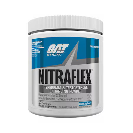 GAT SPORT | NitraFlex 300 gr - Blue Raspberry