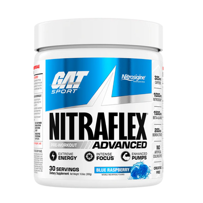 GAT SPORT | NitraFlex Advance 30 serv - Blue Raspberry