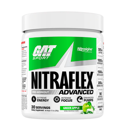 GAT SPORT | NitraFlex Advance 30 serv - Green Apple