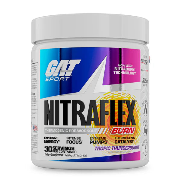 GAT SPORT | NitraFlex Burn 30 serv - Tropic Thunderburst