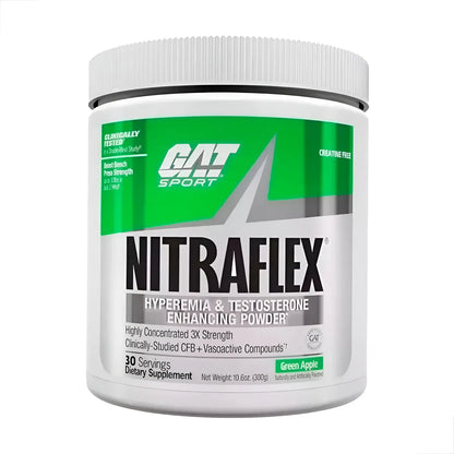 GAT SPORT | NitraFlex 300 gr - Green Apple