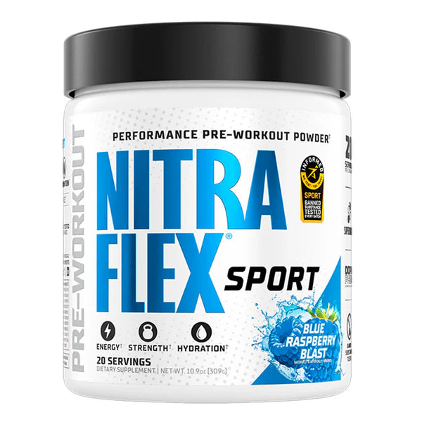 GAT SPORT | NitraFlex Extreme Sport 20 Serv - Blue Raspberry