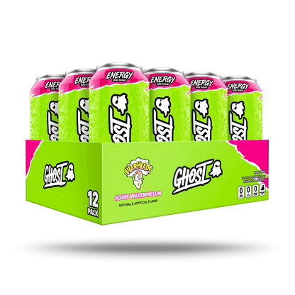 GHOST | Energy Drink 12 pza - Warheads Sour Watermelon
