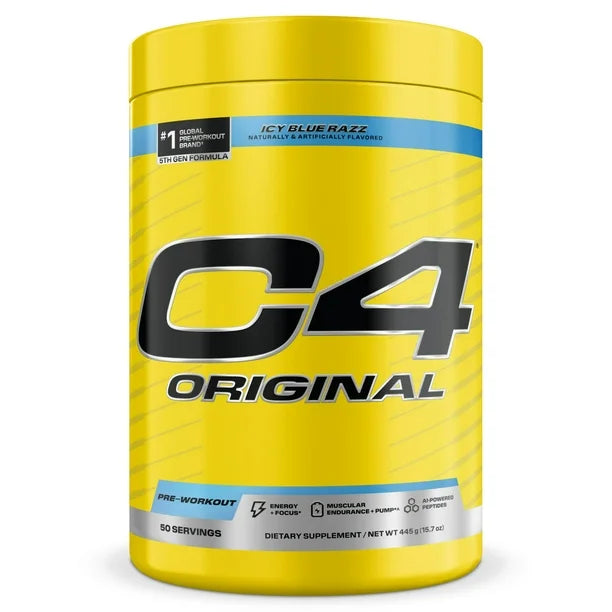 C4 | Original 50 serv - Ici Blue Razz