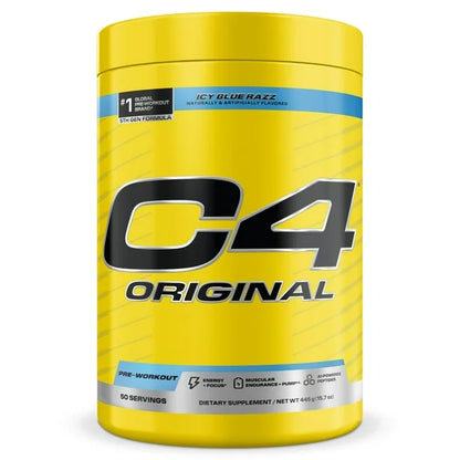 C4 | Original 50 serv - Ici Blue Razz