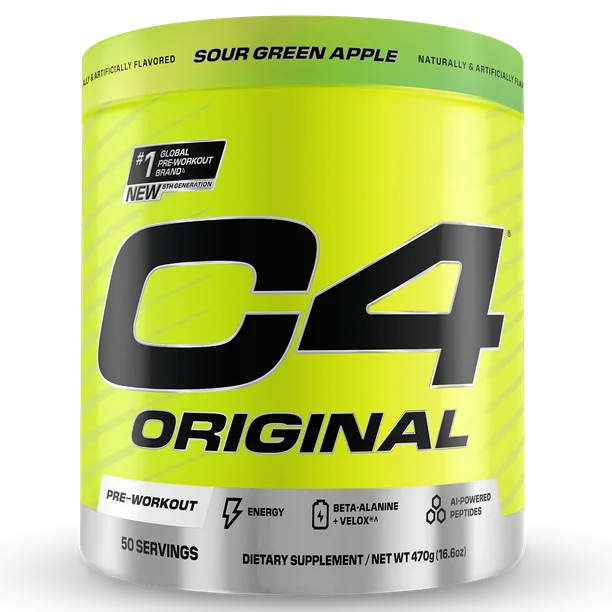 C4 | Original 50 serv - Sour Green Apple