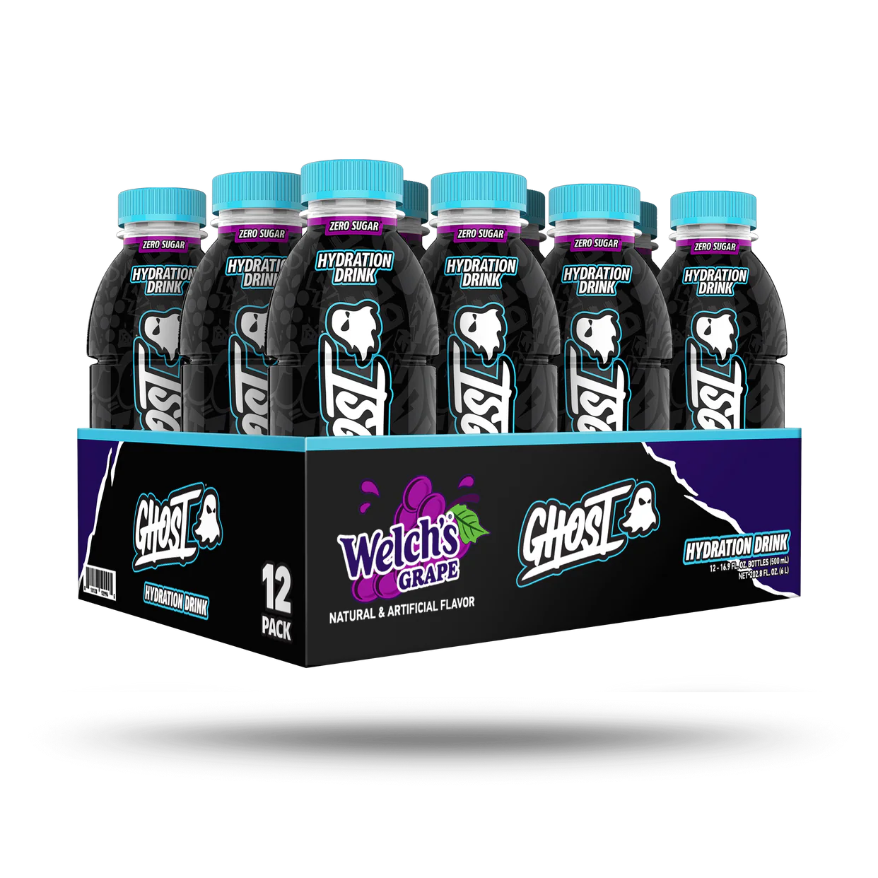 GHOST | Hydration Drink 12 pza - Welchs Grape