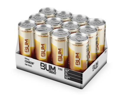 RAW | BUM Energy Drink Iced Tea Lemonade 12 pza