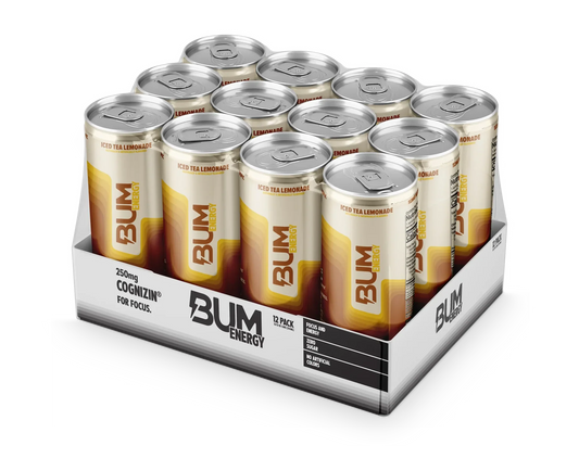 RAW | BUM Energy Drink Iced Tea Lemonade 12 pza