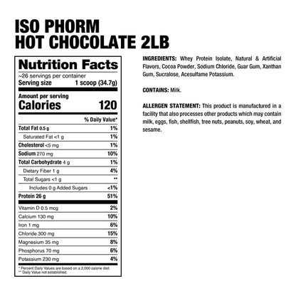 DP | Isophorm 2 lbs - Hot Chocolate
