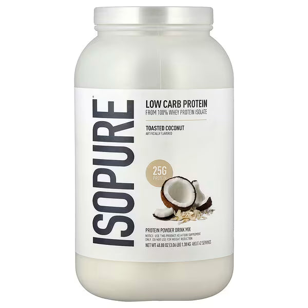 ISOPURE | Low Carb Protein 3 lb - Toasted Coconut