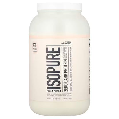 ISOPURE | Whey Protein 3 lb - Unflavored