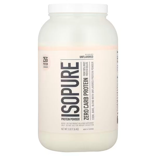 ISOPURE | Whey Protein 3 lb - Unflavored