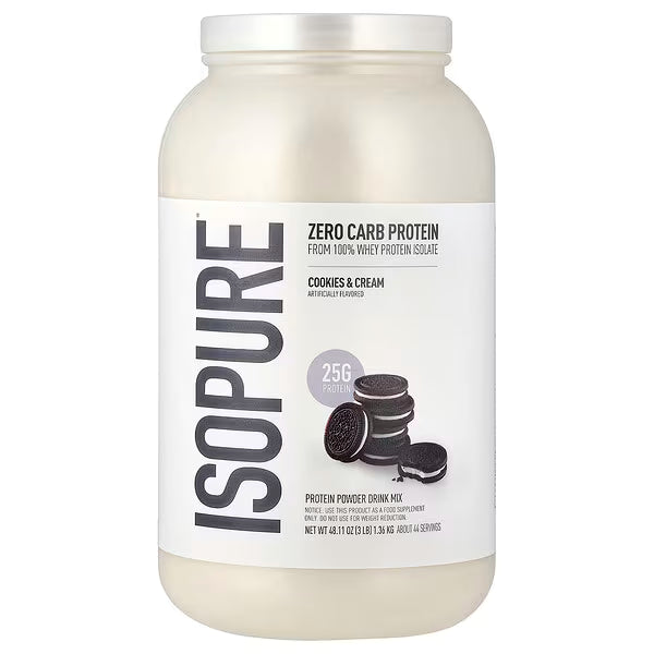 ISOPURE | Isopure Zero Carb 3 lb - Cookies and Cream