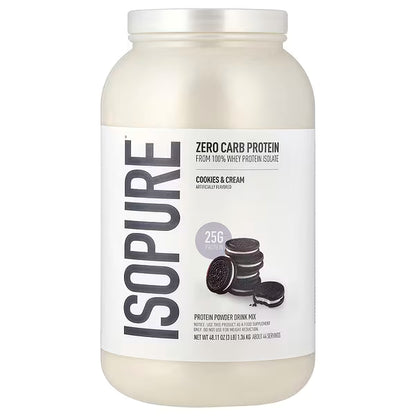 ISOPURE | Isopure Zero Carb 3 lb - Cookies and Cream