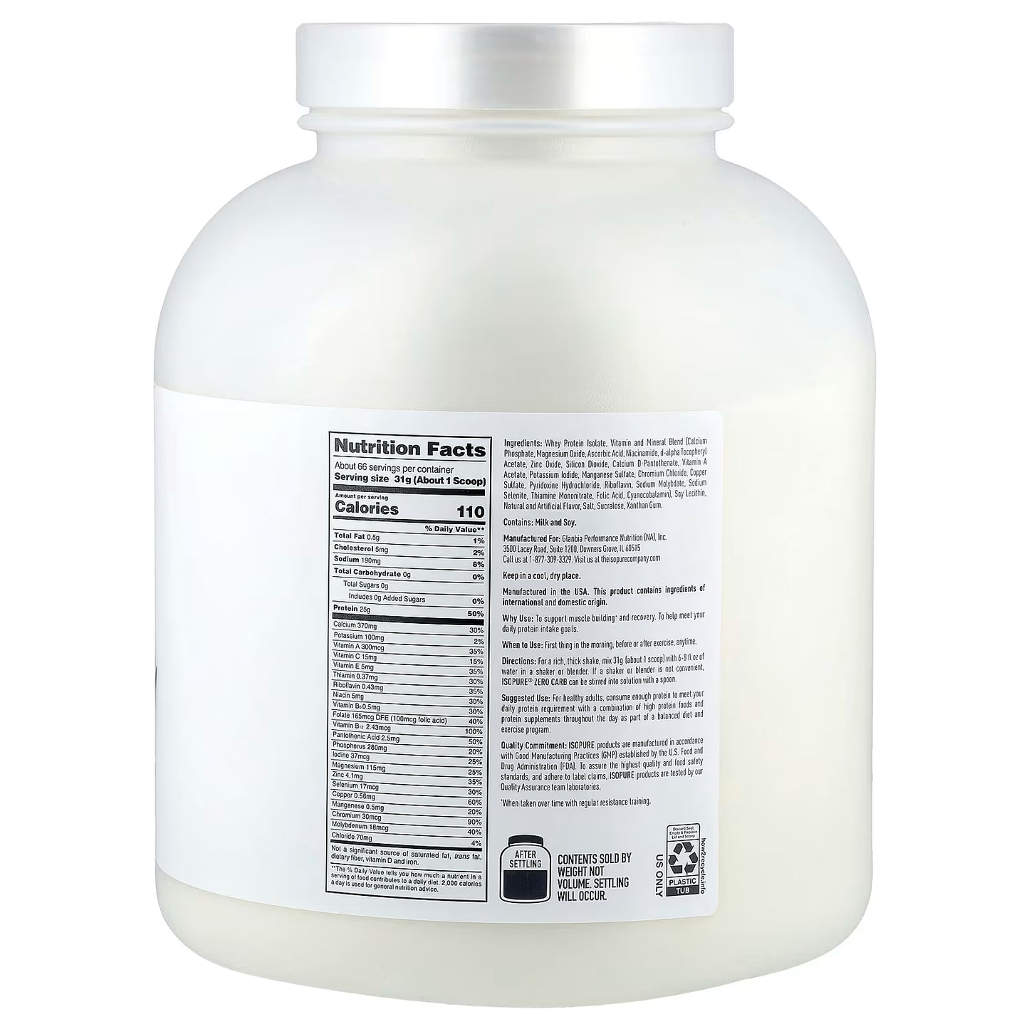 ISOPURE | Isopure Zero Carb 4.5 lb - Vainilla