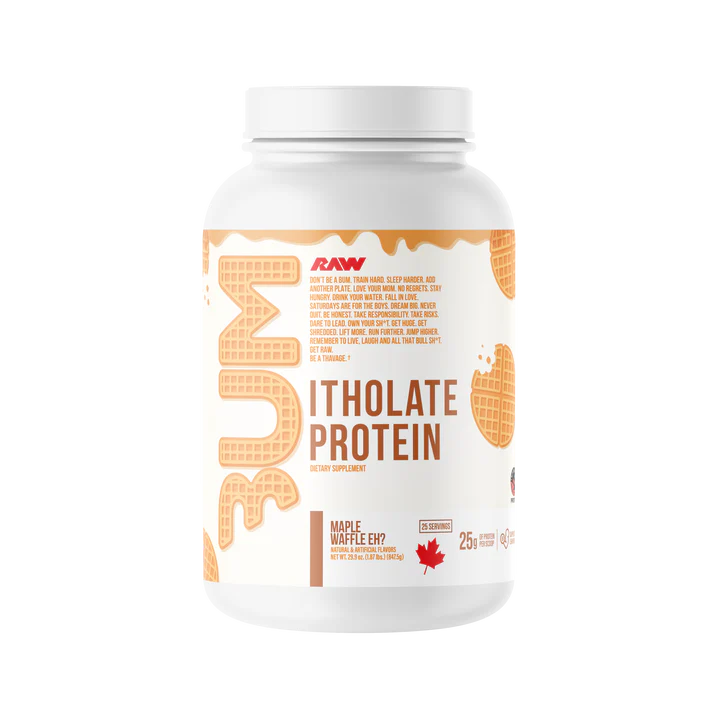 Raw| Cbum Proteína Itholate 1.72 lbs -  Waffle de Mape