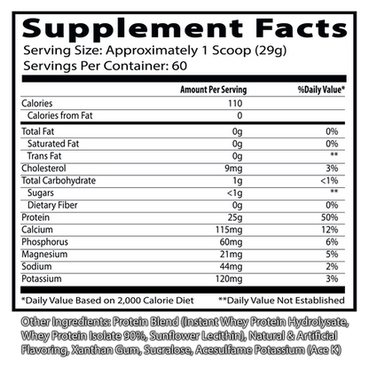 INSANE LABZ | Insane Iso 60 serv - Chocolate