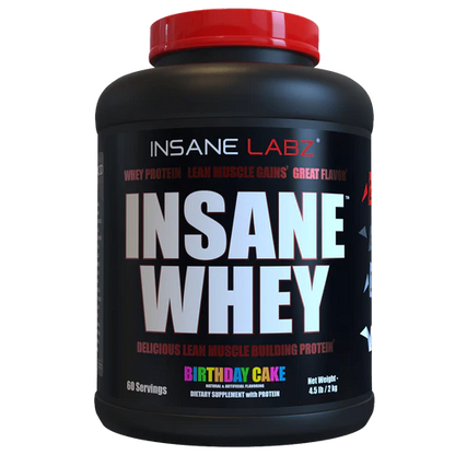 INSANE LABZ | Insane Whey Protein 4.6 lbs - Birthday Cake