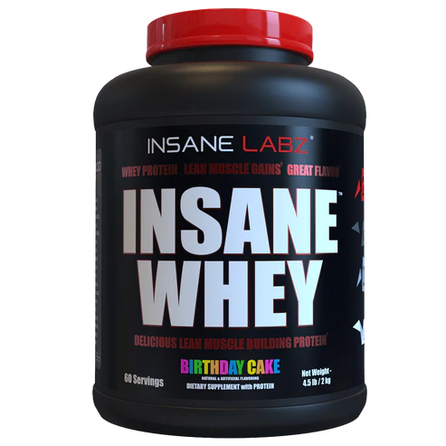 INSANE LABZ | Insane Whey Protein 4.6 lbs - Birthday Cake