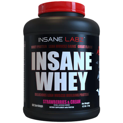 INSANE LABZ | Insane Whey Protein 4.6 lbs - Strawberry