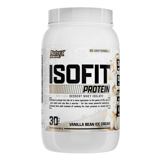NUTREX | Proteína Isofit 2.2 lbs - Vainilla Bean Ice Cream