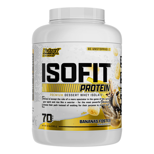 NUTREX | Proteína Isofit 5 lbs - Banana Foster