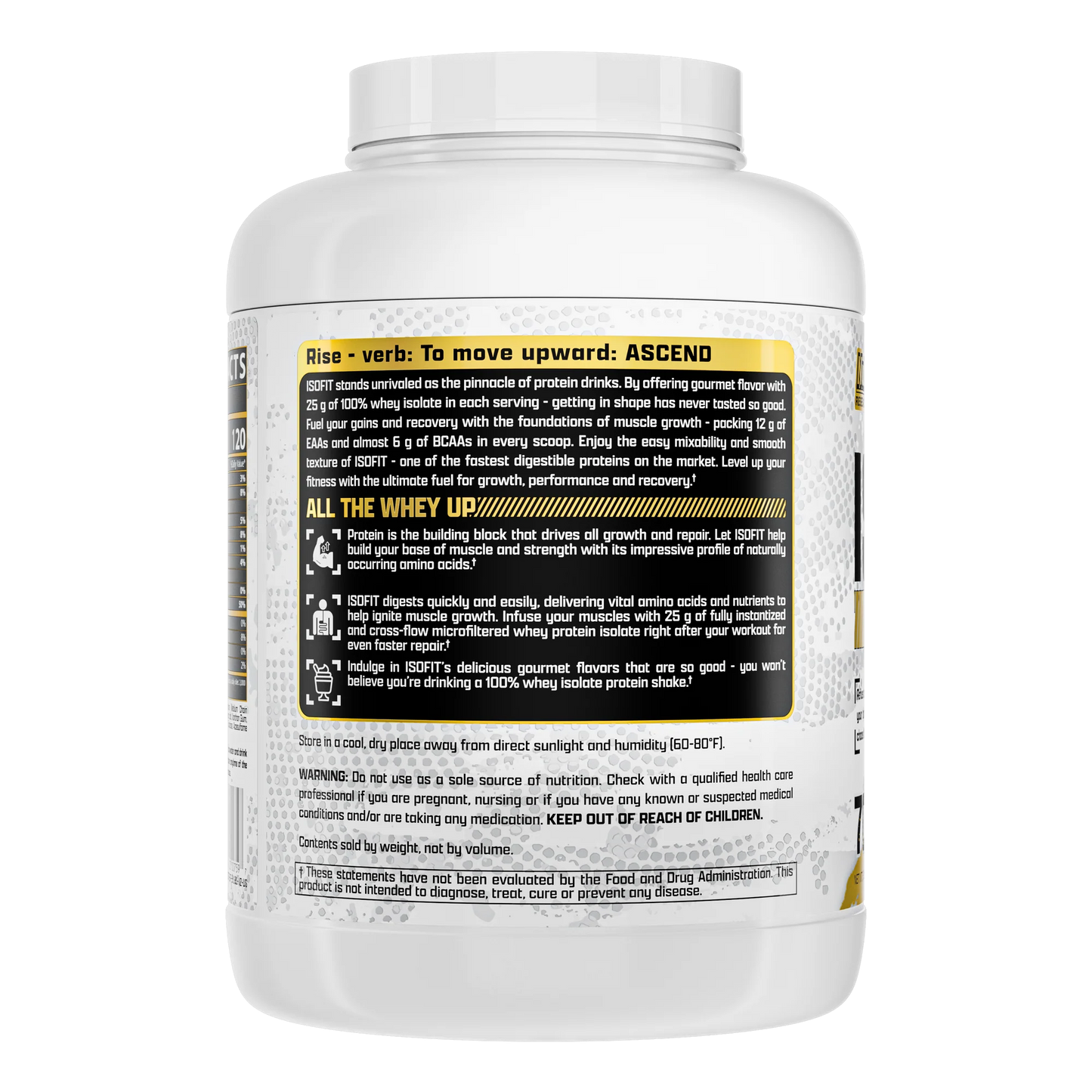 NUTREX | Proteína Isofit 5 lbs - Banana Foster