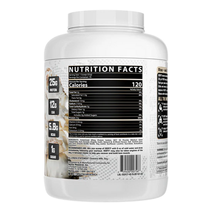 NUTREX | Proteína Isofit 5 lbs - Vainilla Bean Ice Cream