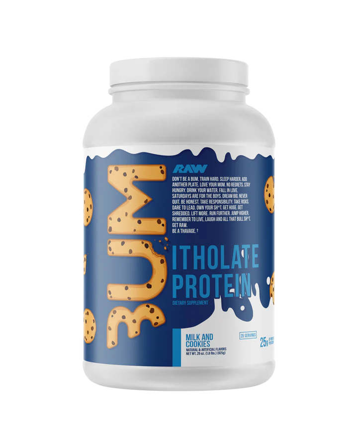 Raw| Cbum Proteína Itholate 1.72 lbs - Galleta con leche